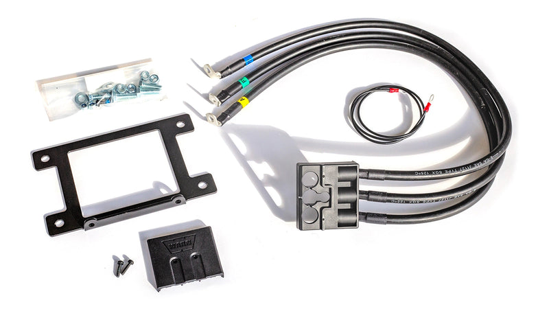 Warn ZEON XC Control Pack Relocation Wiring Kit, 31", the complete kit with bracket as sold