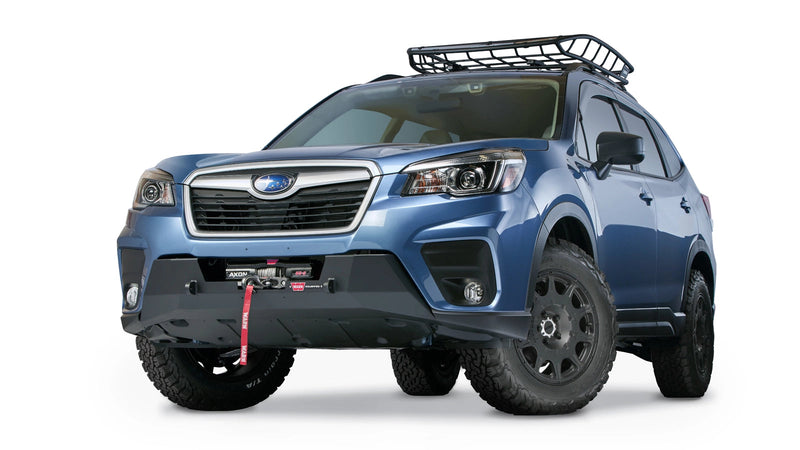Warn Semi-Hidden Winch Mount for 2019-2021 Subaru Forester, alternate view