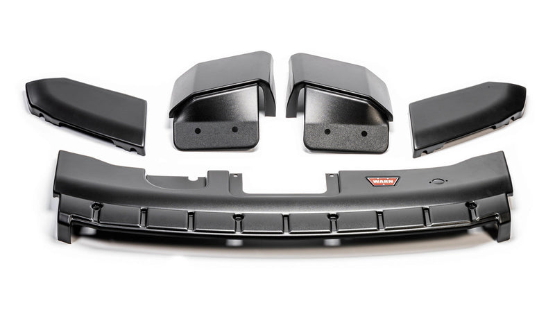 Warn Skirting Kit for 2020-2022 Ford F-250/F-350/F-450 Super Duty, kit contents