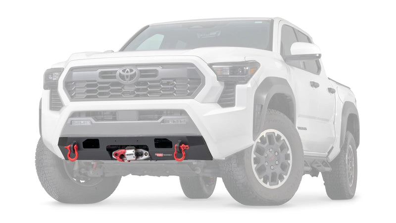 Warn Semi-Hidden Winch Mount Kit for 2024-2026 Toyota Tacoma, ghost view with the vehicle faded out