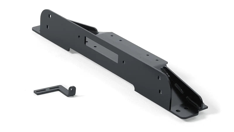 Warn Foot-Down Winch Mounting Plate Kit for 1997-2006 Jeep Wrangler, kit contents