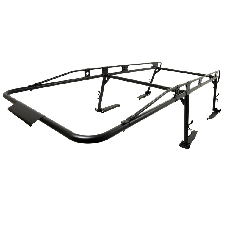 Weather Guard 1175-52-02 heavy-duty steel truck rack rated 1,700 lb in matte black, studio view