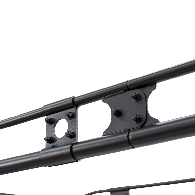 Tie-down point fitted to the top rail of the Weather Guard 1275 steel truck rack