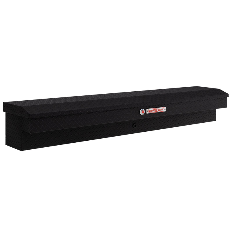 Weather Guard 164-52-04 Lo-Side box in textured matte black, front three-quarter studio view with the lid closed