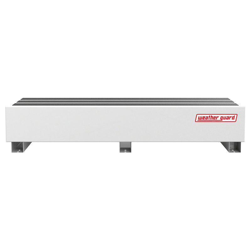 Left side profile of the Weather Guard 306-3-04 PACK RAT drawer unit in white