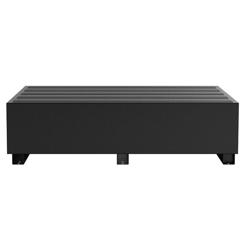 Left side profile of the Weather Guard 338-5-04 PACK RAT drawer unit in black