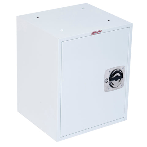 Weather Guard 9021-3-01 Lockable Van Cabinet, studio three-quarter view on a plain white background