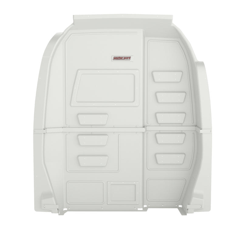 Weather Guard 96123-3-01 CabMax Composite Van Bulkhead, straight-on front view