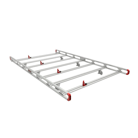 Weather Guard ASRS001 Standard Safari Aluminum Van Roof Rack, studio three-quarter view on a plain white background