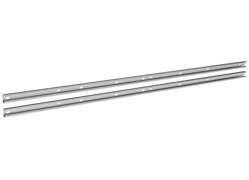 Weather Guard DRFT48RP aluminum dual rail shelf mounting kit, studio hero on white