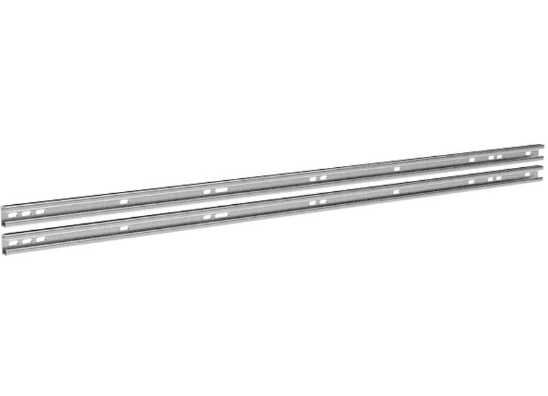 Weather Guard DRMS44RP aluminum dual rail shelf mounting kit, studio hero on white