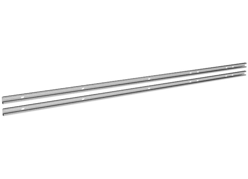 Weather Guard DRRP59XRP aluminum dual rail shelf mounting kit, studio hero on white