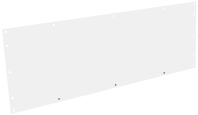 Weather Guard white steel van shelf back panel